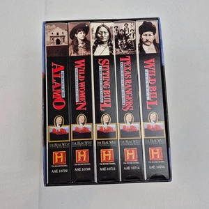 History Channel The Real West VHS Box Set Hosted By Kenny Rogers Documentaries - Bild 1 von 5