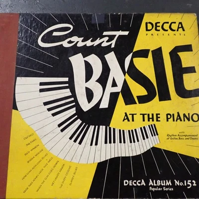 E 78 Count Basie at the Piano Decca Album 152 5 x 10" Dirty Dozens Dupree Blues - Image 1 of 4