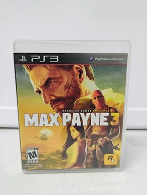 Max Payne 3 Rockstar - PlayStation 3 PS3 - Completo con Manual - Probado Funcionando Foto 1 de 4