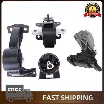 Set of 4 Engine Motor & Trans Mount For 2008-2010 Dodge Grand Caravan 4.0L V6 US Foto 1 de 4