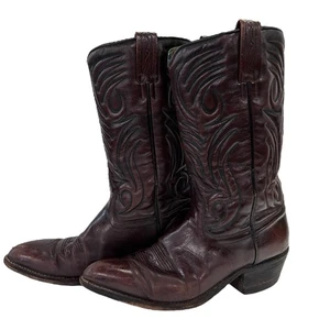 Botas de Vaquero Dan Post Western Marrón Cereza PARA HOMBRES SiZE 10D 6934 - Imagen 1 de 11