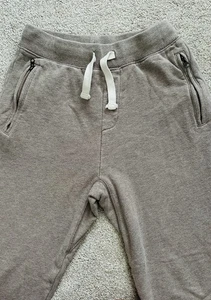 J Crew Crewcuts Jungen Mädchen Activewear Jogginghose hellbraun khaki Größe 10 ** - Bild 1 von 7