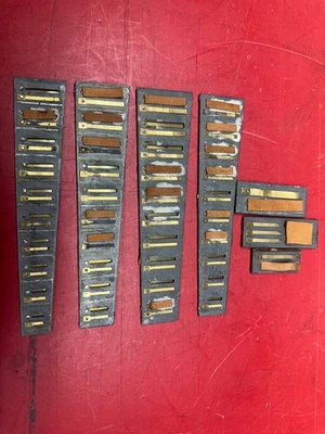 Cañas de concertina - voces de acordeón - placas de caña Foto 1 de 4