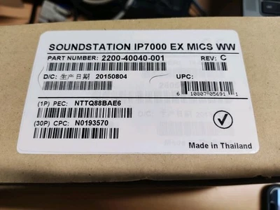 Polycom SoundStation IP 7000 External Mics WW – Twin Pack – New / Mint Condition - Image 1 of 4