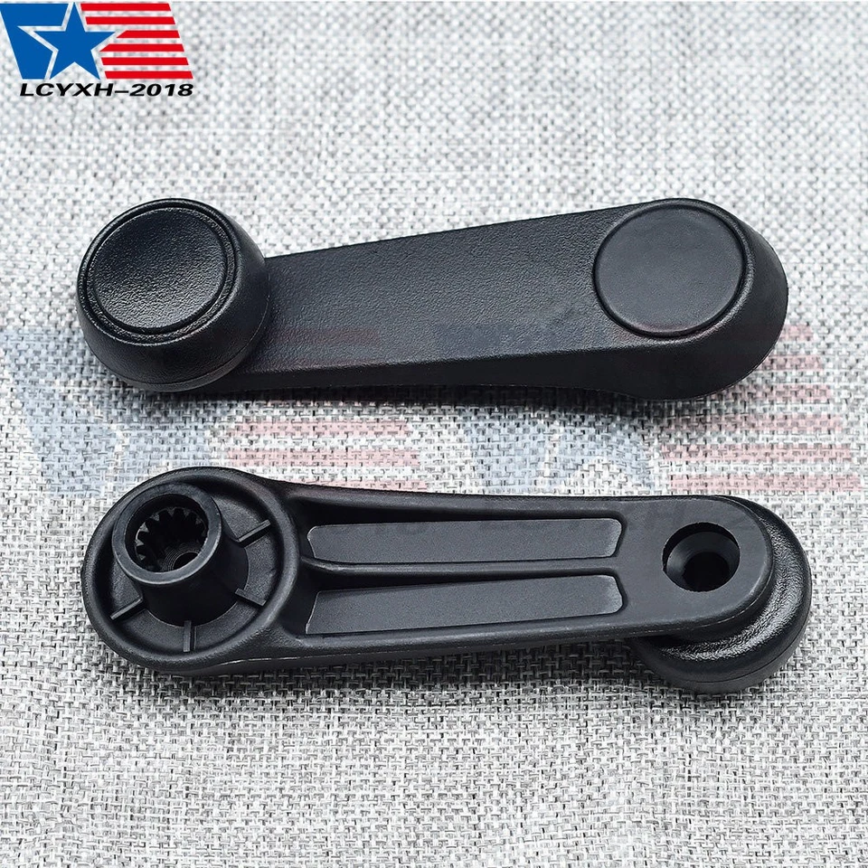 NUEVO 2x Manivela de ventana de puerta para 92-95 Jeep YJ Wrangler Hard 4415820 11814.03 Foto 1 de 4