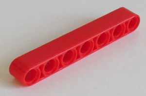 LEGO Technic - Liftarm 1 x 7 dick (4 Stück), rot # 32524 - Bild 1 von 1