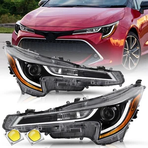 For 2020 2021 2022 Toyota Corolla L | LE LED Projector Headlights Headlamps Pair - Picture 1 of 7