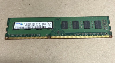 Memoria de escritorio M378B5673FH0-CH9 Samsung 2 GB 2Rx8 PC3-10600U DDR3 DIMM RAM Foto 1 de 3