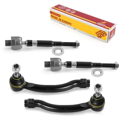 Inner & Outer Tie Rod End Kit for 2009-2015 Honda Pilot EV800712 ES800825 4 PCS - Image 1 of 4