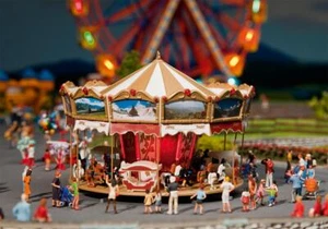 FALLER 140316 Children's carousel 1:87 H0 Gauge # NEW in OVP # - Bild 1 von 3