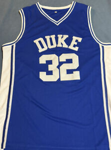 Christian Laettner Duke Blue Devils  Basketball Jersey Size Large