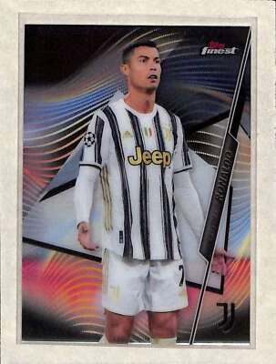 2021 Topps Finest #1 Cristiano Ronaldo  NM - Image 1 of 2