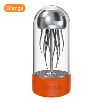 Lâmpada de lava água-viva alto-falante Bluetooth ruído preto água-viva Lava Laxpa Reino Unido - Imagem 1 de 4