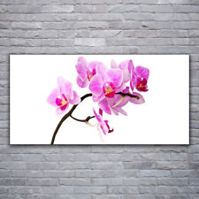 Glass print Wall art 120x60 Image Picture Flowers Floral