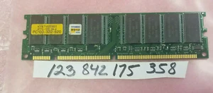 128MB 2RX8 SDRAM SDR SYCH 100MHZ CL2 168PIN NON-ECC DUAL RANK 8X8 16CHIPS - Picture 1 of 1