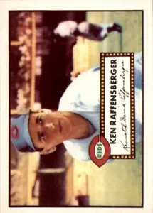 1983 TOPPS 1952 REPRINT SERIES - #118 KEN RAFFENSBERGER CINCINNATI REDS - Picture 1 of 2