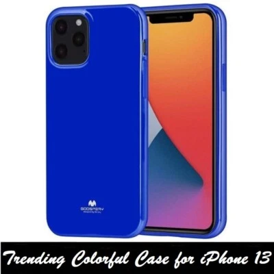 Goospery fashion color case for Apple iPhone 15 Pro (Blue) - Image 1 of 3