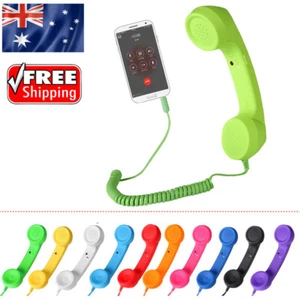 Classic Retro 3.5MM Phone Handset Cell Phone Receiver Handset for Mobile Phone - Picture 1 of 22