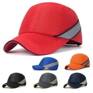 Work Safety Bump Caps Baseball Hat Anti Collision Hard Helmet Head Protection UK - Picture 1 of 19