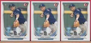 3 - 2014 Bowman Draft - TREA TURNER - Rookie Card #DP10 - RC