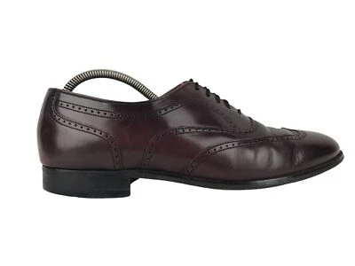 Bostonian Mens 26098 Brown Lace Up Round Toe Wingtip Oxford Shoes Size 11 M - Image 1 of 4