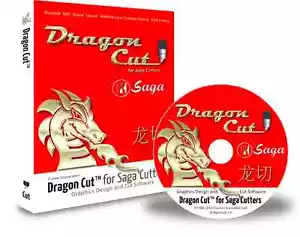 DragonCut Saga Vinyl Cutter Software with CD - Picture 1 of 1
