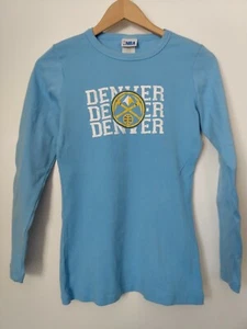 NBA Denver Nuggets Damen Langarmshirt Med. Hellblau - Bild 1 von 6