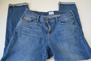 Hudson Women's Natalie stretch Denim Jeans with cuffs skinny ankle size 29 waist - Picture 1 of 7