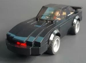 Custom Lego KITT Knight Rider MOC w/Season 1+2 & Season 3+4 Dashboards - Picture 1 of 10