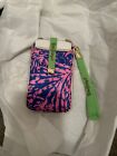 LILLY PULITZER “ROLLING IN THE HILLS WITH GOLDTONE CHAIN-ACCESSORY-NWTAGS!!!