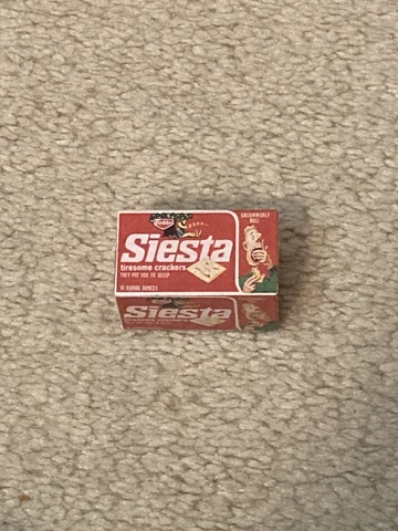 2021 TOPPS WORLDS SMALLEST TOYS WACKY PACKAGES MINIS SERIES 2 SIESTA CRACKERS Cover