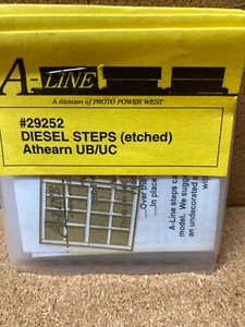 A-Line 29252  Diesel Locomotive  STEPS ATHEARN GE UB / UC  Metal Etched HO Scale - Picture 1 of 1
