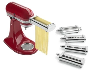 KitchenAid Pasta Deluxe Attachment Set (Pasta Roller / Spaghetti, Fettuccine,... - Picture 1 of 3