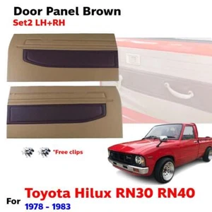 For Toyota Hilux RN30 RN40 Pickup UTE 79-83 Interior Door Panel  LH+RH EZ3X New - Picture 1 of 7