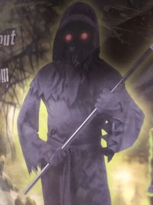 FUN WORLD FADE IN/OUT UNKNOWN PHANTOM COSTUME CHILD Medium Boy M (8-10) - Picture 1 of 6
