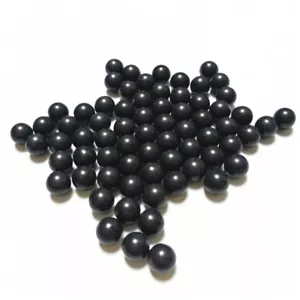 Bolas de plástico negro sólido de poliformaldehído (POM), bola de rodamiento de precisión de 3-25 mm - Imagen 1 de 4