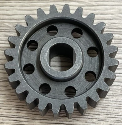 STEEL VENTED 24T Pinion Gear For Smartech Carson FG 1/5 Scale RC Onroad Cars - Image 1 of 4