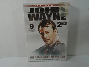 JOHN WAYNE--9 FEATURE FILMS--2 DVD SET (NEW) FULL SCREEN - Imagen 1 de 6