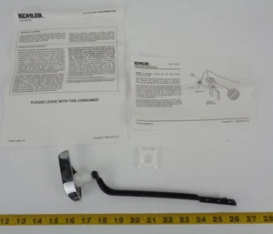 Genuine Kohler Polished Chrome Left Toilet Trip Lever Replacement For 4519 Tank - Picture 1 of 9