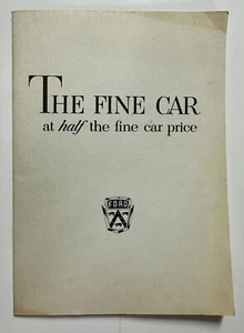 1953 Ford Das schöne Auto zum halben Preis Prospekt Rossetter Motor Co Peoria Ill - Bild 1 von 4