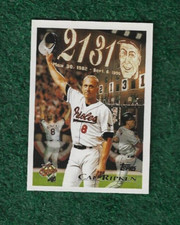 CAL RIPKEN JR - MLB HOF - 1996 TOPPS - 2,131 CONSECUTIVE GAMES CARD # 96 ORIOLES