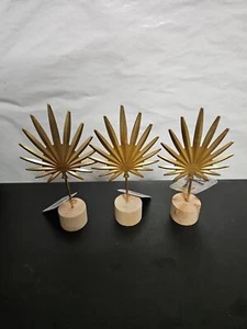 NWT Set Of 3 Alipis Metal Sculptures - Picture 1 of 9