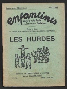 ENFANTINES . 1936 . CAMINOOMRISCO - CACERES . LES HURDES - Picture 1 of 1