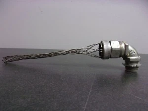 STB-9050 APPLETON 1/2 ZOLL ISOLIERTER STECKER MIT 8 ZOLL KELLEM ZUGENTLASTUNGSNETZ - Bild 1 von 2