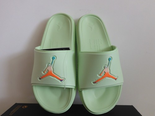 Nike Jordan Jumpman Slide Eybl Vapor verde viola "sandali" taglia 13 [FQ7961 300]