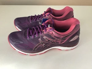 NUOVE scarpe da corsa donna Asics Gel-Nimbus 19 - viola/rosa - taglia 9 - Foto 1 di 6