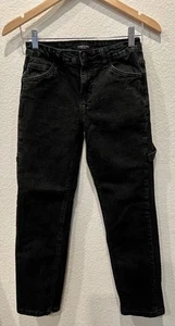 Kenneth Cole Girls Black Denim Jeans Size:14 Slim Straight  - Picture 1 of 5