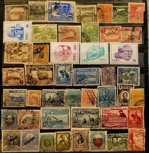 Lots Stamps PERU..Used Collection (Lots #0011) - Picture 1 of 5