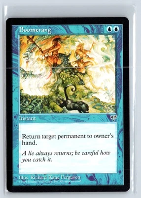 Boomerang Mirage Common – MTG Magic the Gathering Card - Image 1 of 4