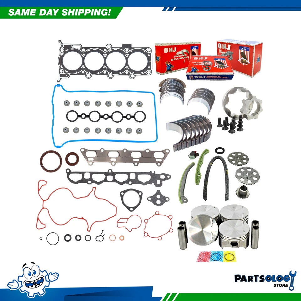 DNJ EK312M Master Engine Rebuild Kit For 99-02 Saturn SC2 SL2 1.9L L4 DOHC 16v - Image 1 of 4